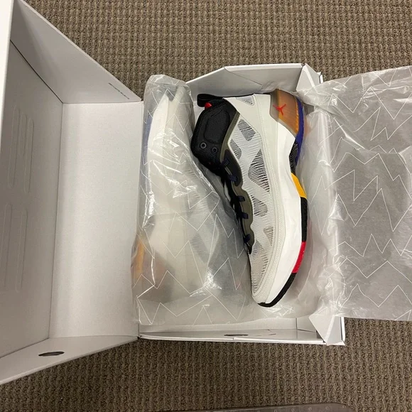 Jordan Shoes Nike Air Jordan 37 Xxxvii Light Bonedark Concord